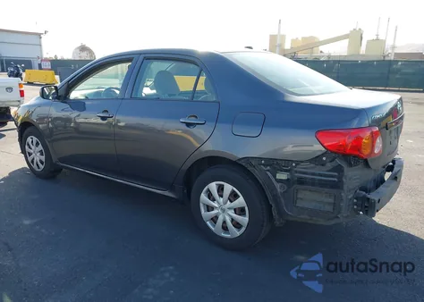 2009 Toyota Corolla Le из США, поврежденный, VIN JTDBL40E899059602